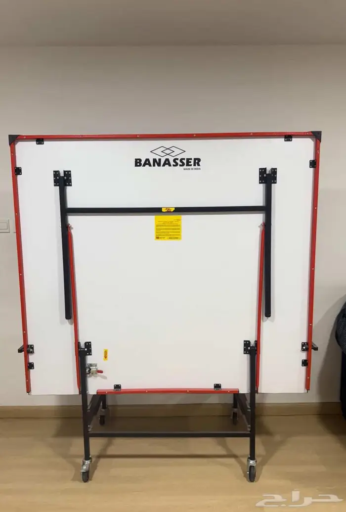 Table tennis table with rackets 1