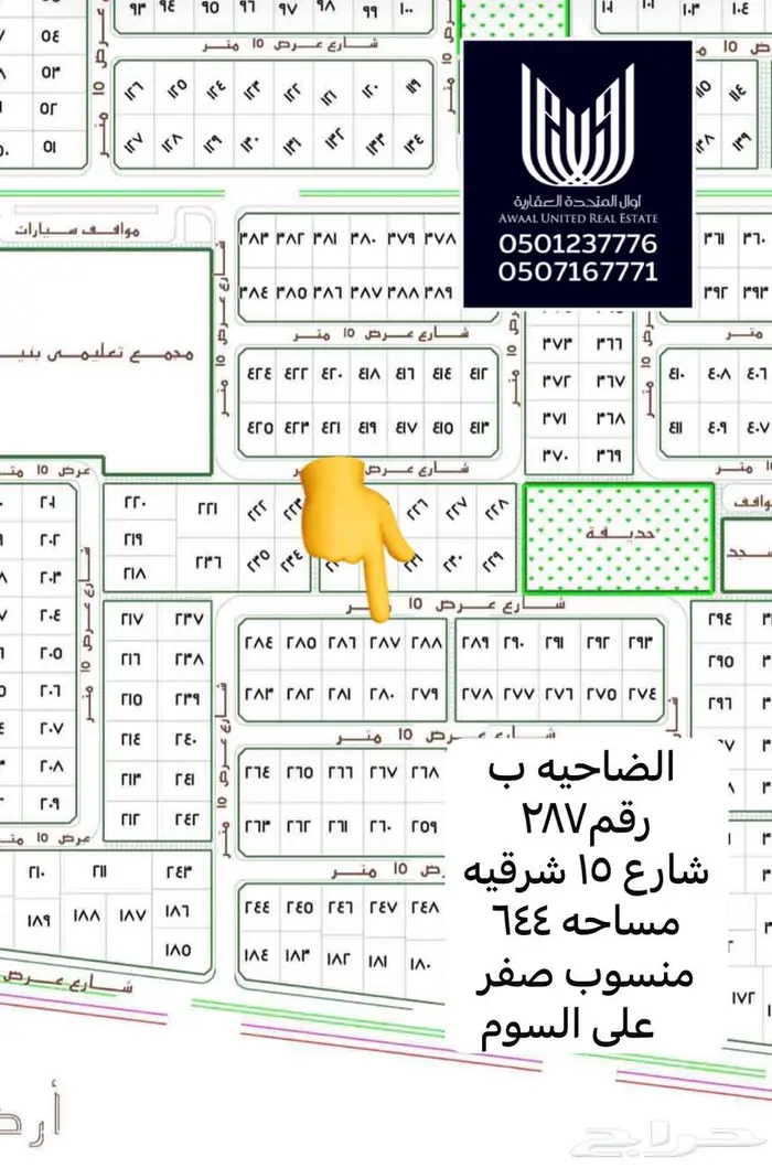 أراضي للبيع في جميع أحياء عرعر 1