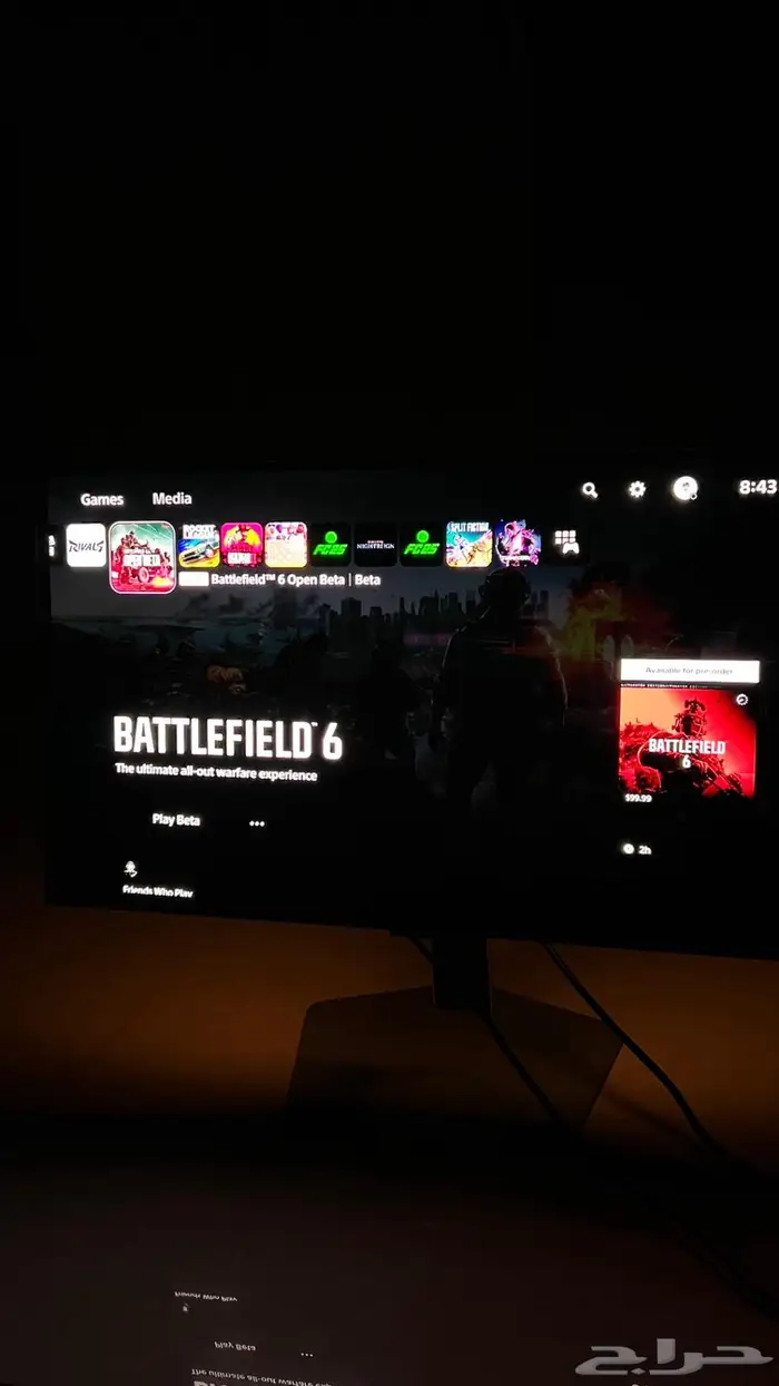 شاشة قيمنق اولد OLED سامسونج 7