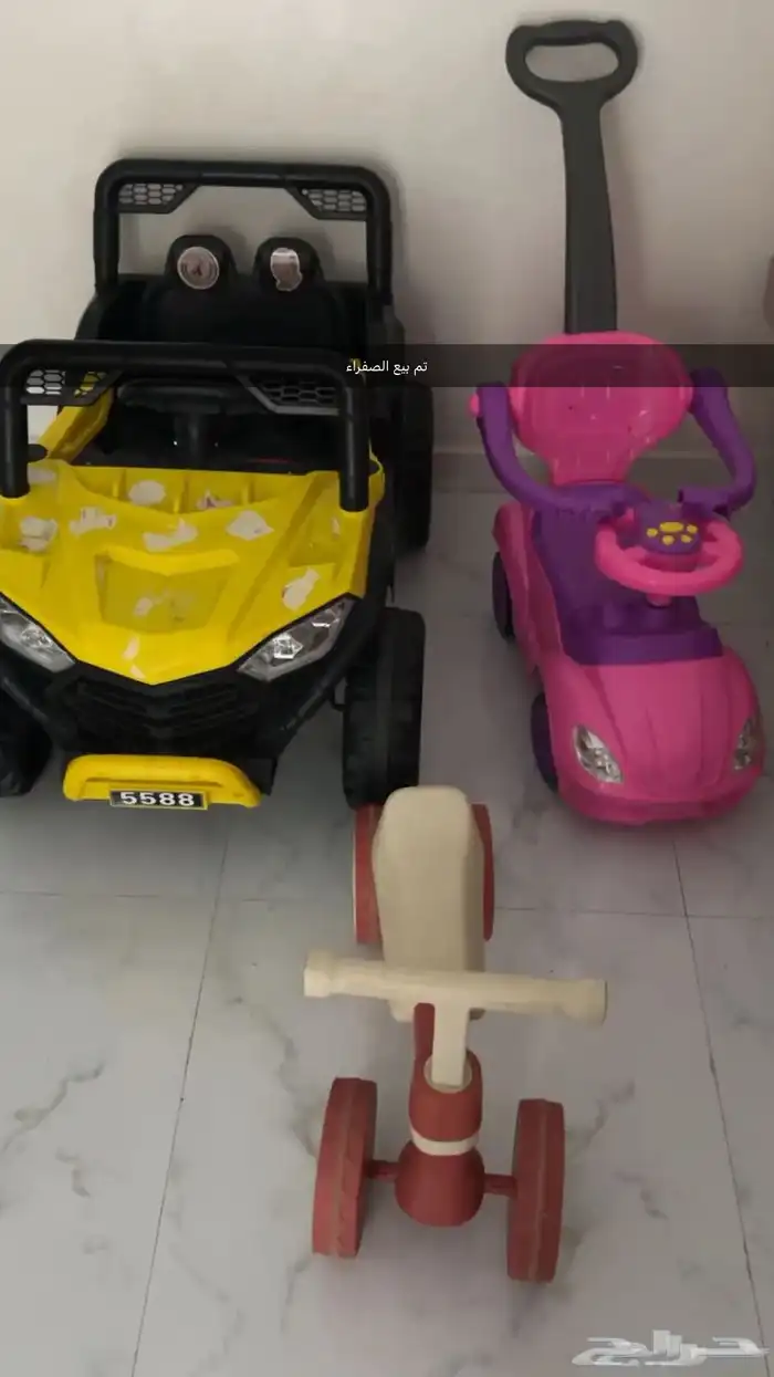 ثلاث سيارات استعمال شهر واحد (يمكن بيع كل واحده لوحدها ) 0