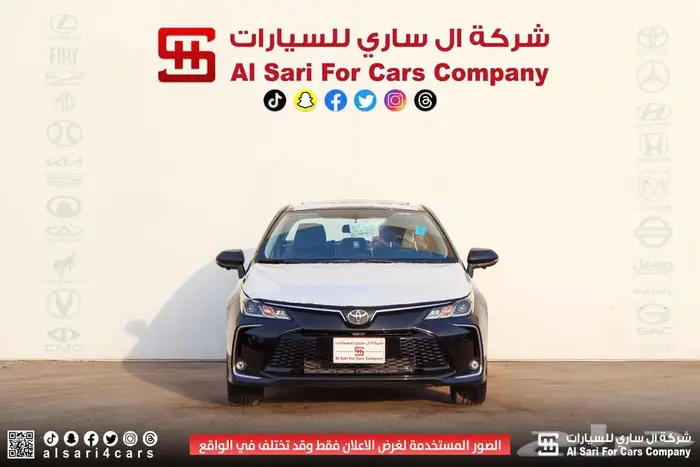 تويوتا كورولا GLI مكينة 2.0 2025 26