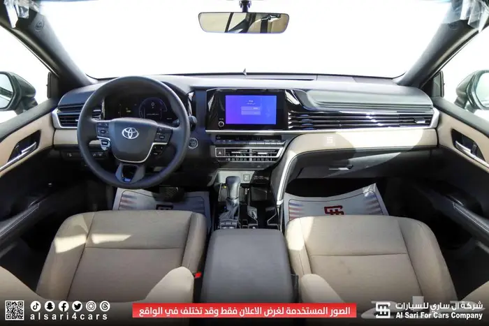 تويوتا كامري LE هايبرد 2025 اقساط بنوك وشركات 9
