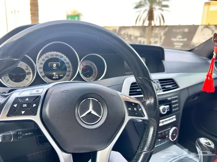 مرسيدس كوبية c250 نظيفة 8