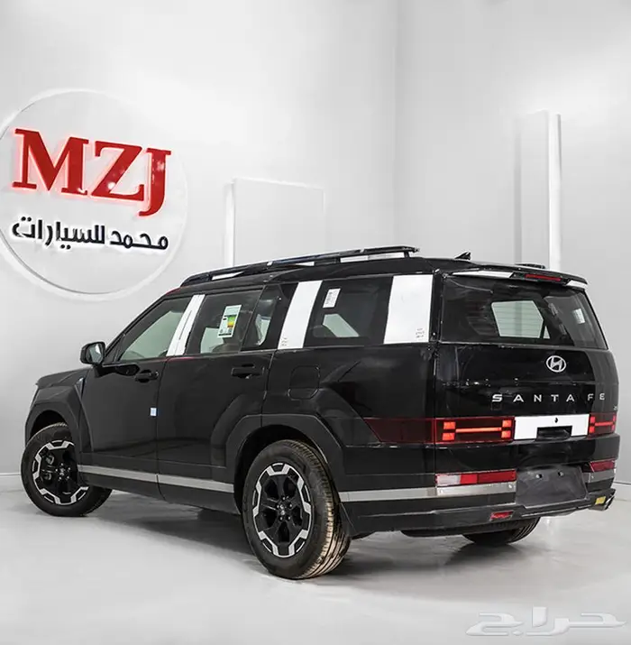 تصفيات موديل 2025 سنتافي سمارت بدون دبل لون اسود 5