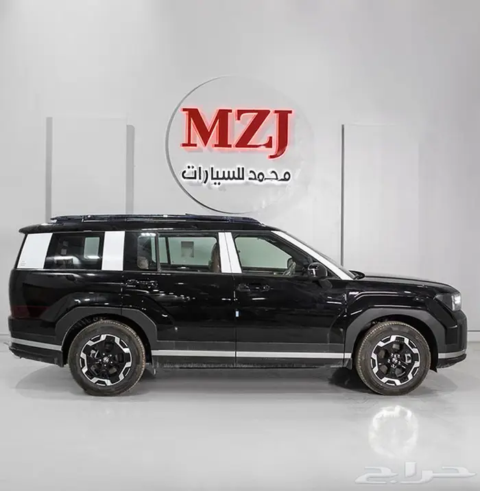 تصفيات موديل 2025 سنتافي سمارت بدون دبل لون اسود 3