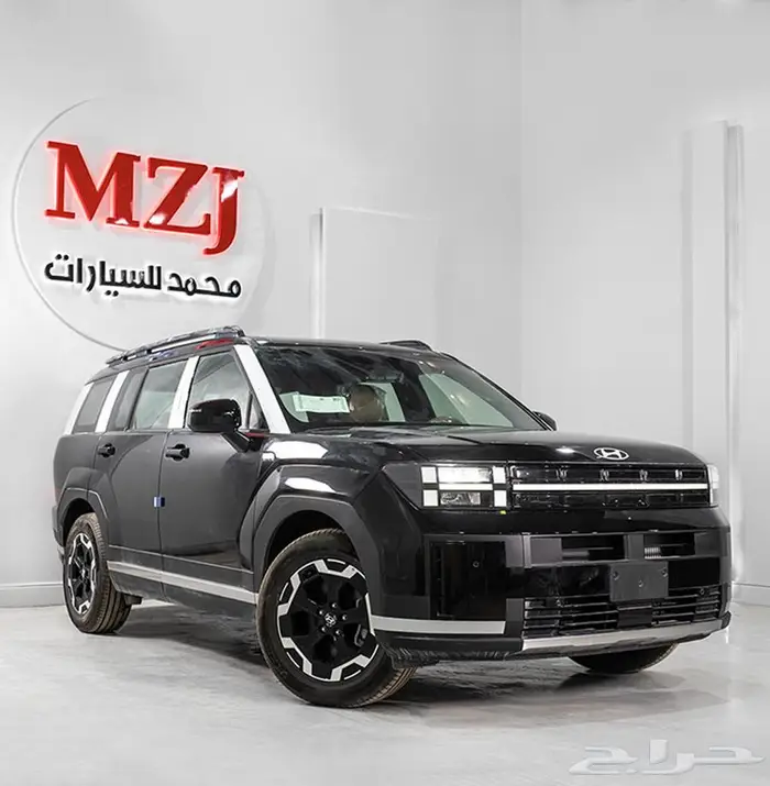 تصفيات موديل 2025 سنتافي سمارت بدون دبل لون اسود 2