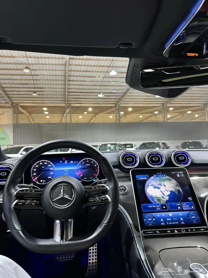 مرسيدس C300 2022 AMG فل كامل . رصد الفخامة 20