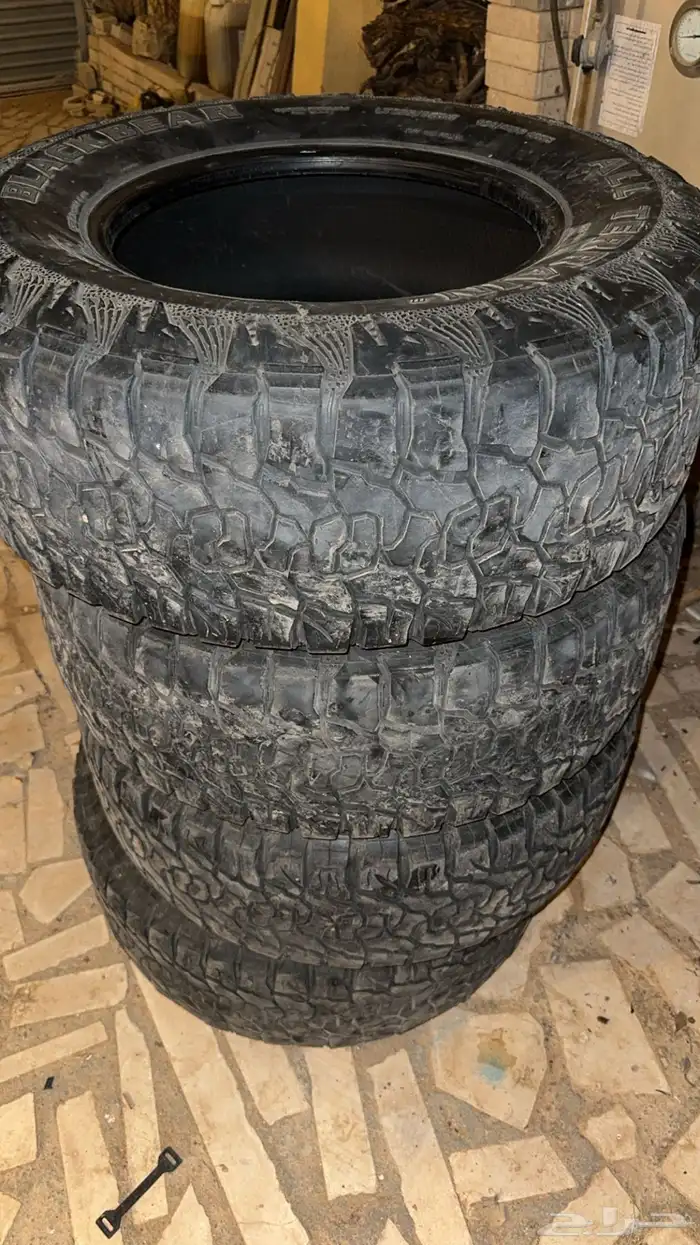 كفرات نص حجري بلاك بير 285 70 17 0