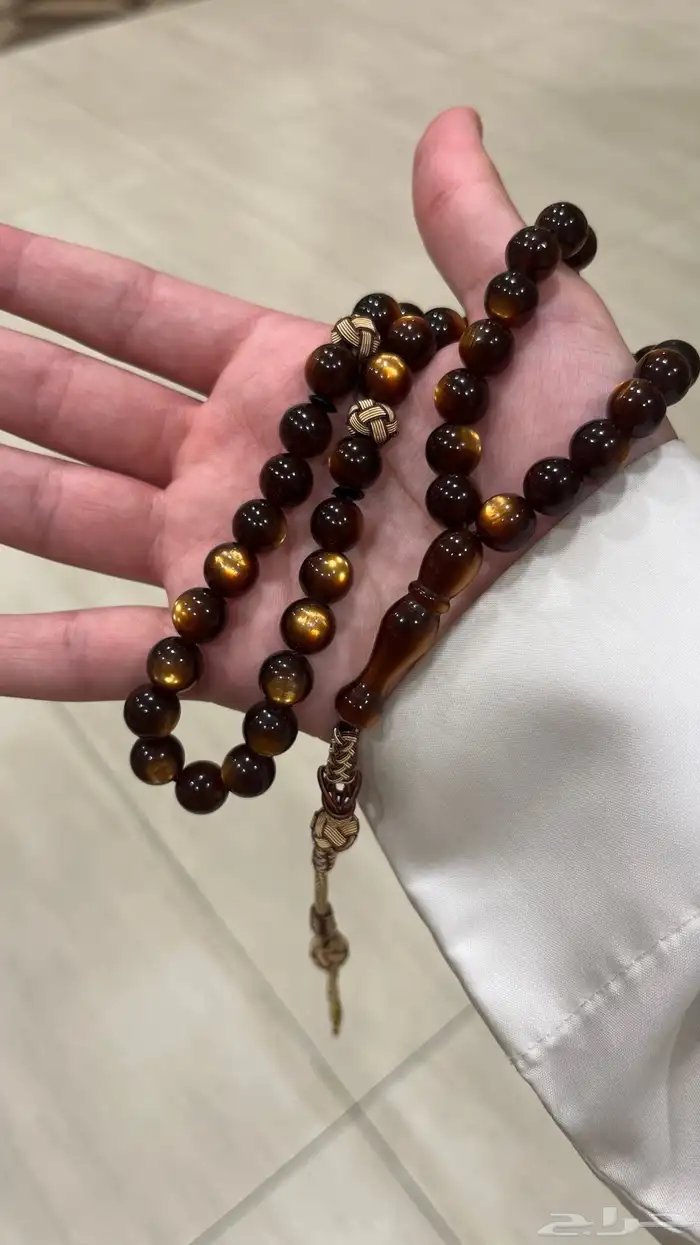 سبحة بكلايت طربزونية وفواصل نحاس 3