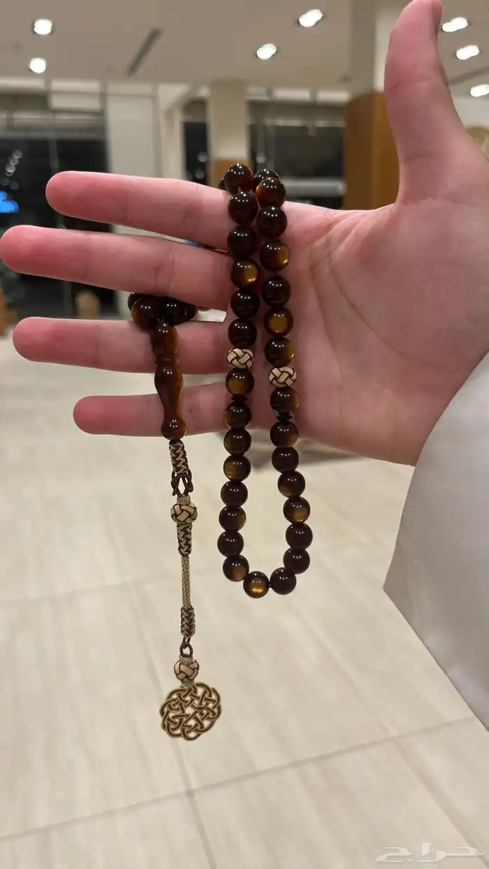 سبحة بكلايت طربزونية وفواصل نحاس 1