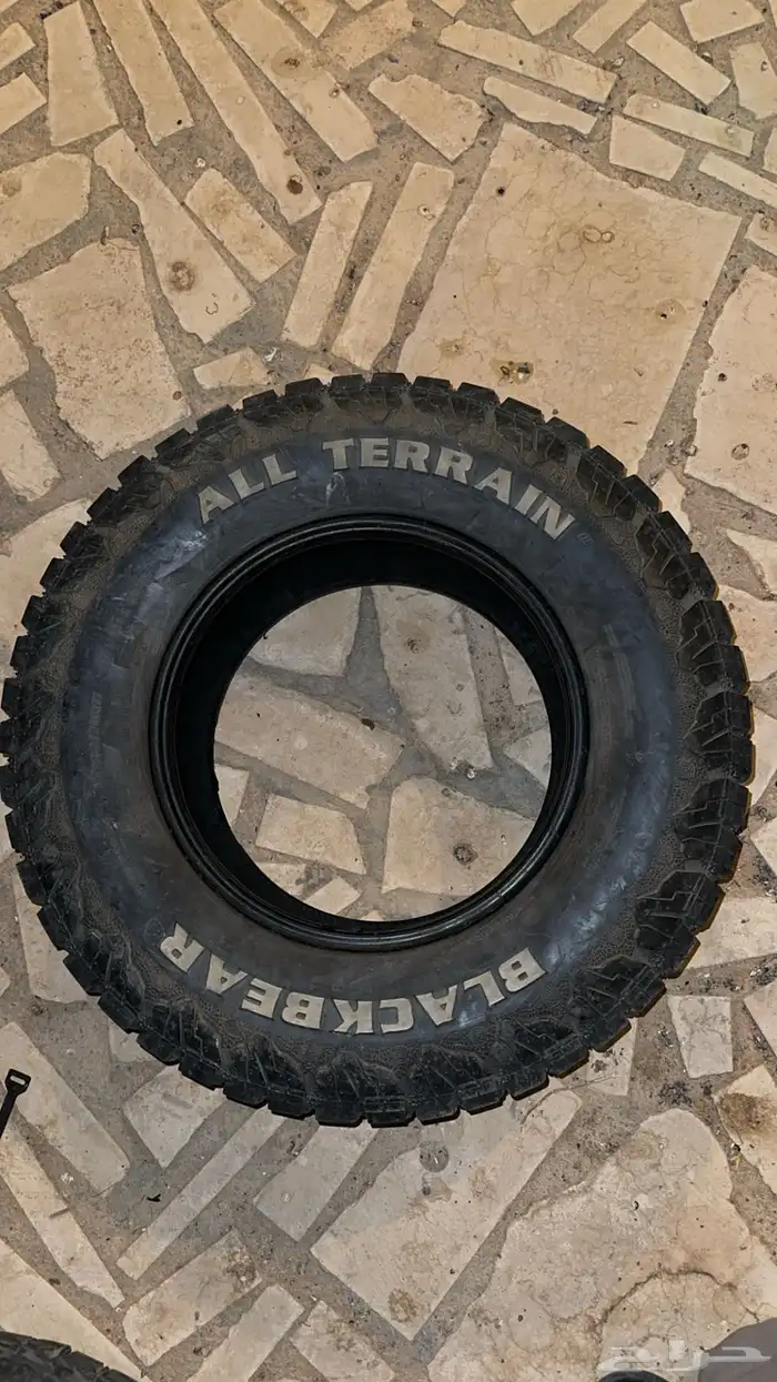 كفرات نص حجري بلاك بير 285 70 17 7