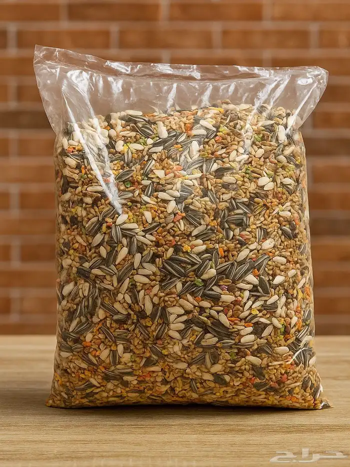 أكل طيور زينة 1