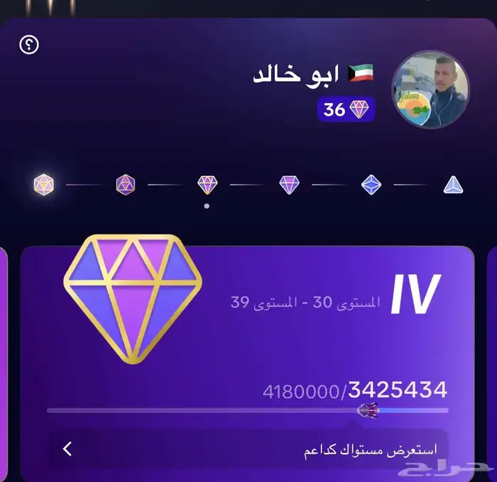 حساب تيك توك لفل36 0