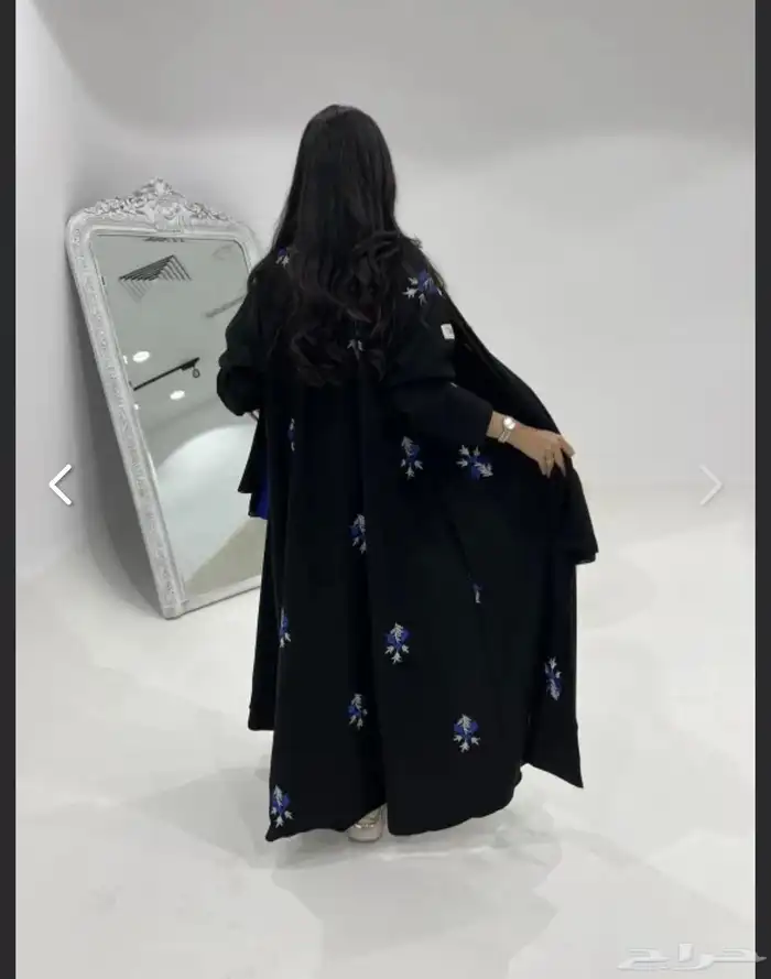 عبايه دبل فيس مقاس 56 2