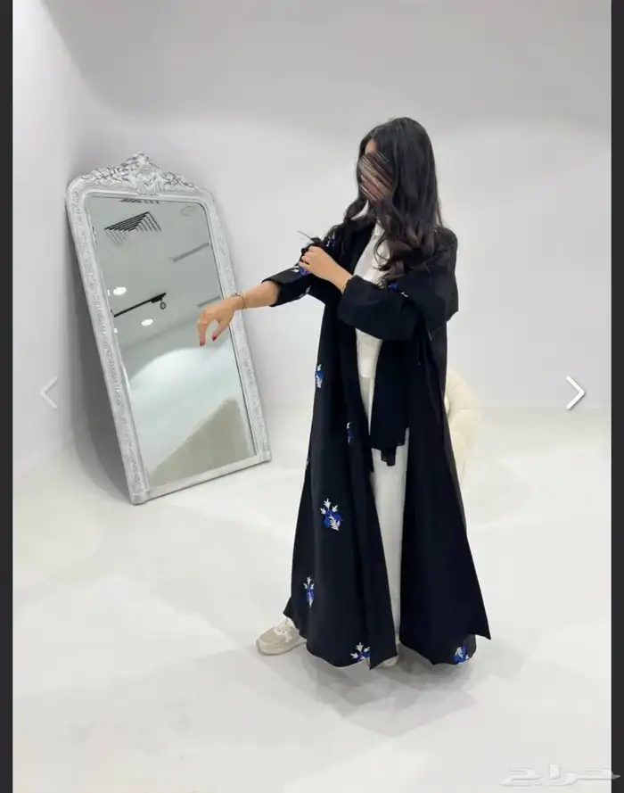 عبايه دبل فيس مقاس 56 3