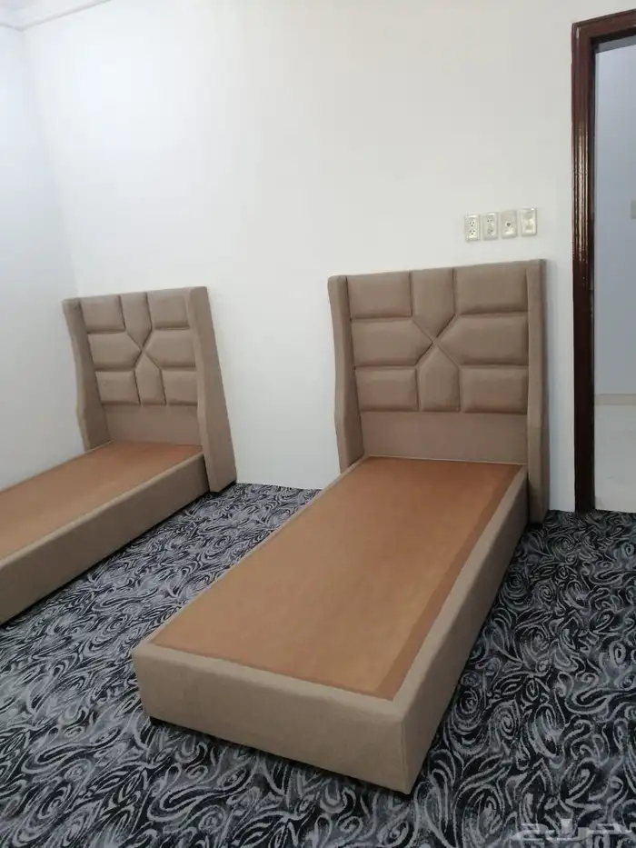 سرير جديد نفر واحد نفرين مع توصيل 10