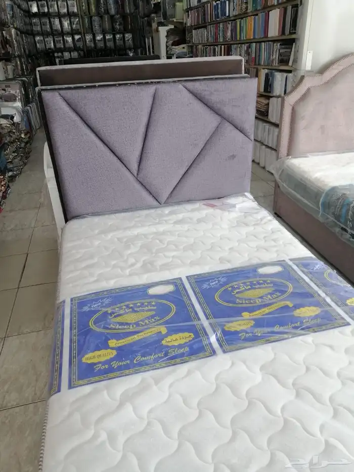 سرير جديد نفر واحد نفرين مع توصيل 6