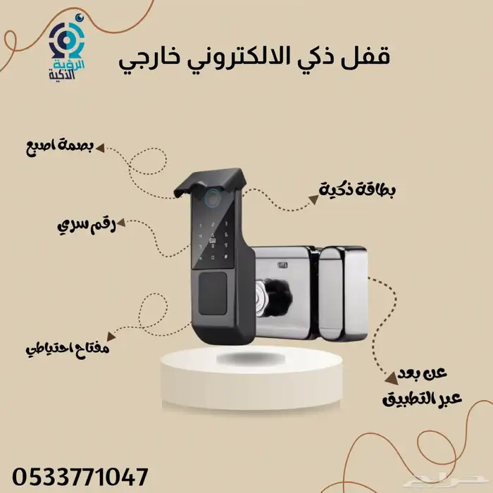 قفل ذكي داخلي و خارجي 0