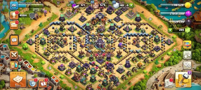 تاون 15 كلاش اوف كلانس بسعر مجنون 0