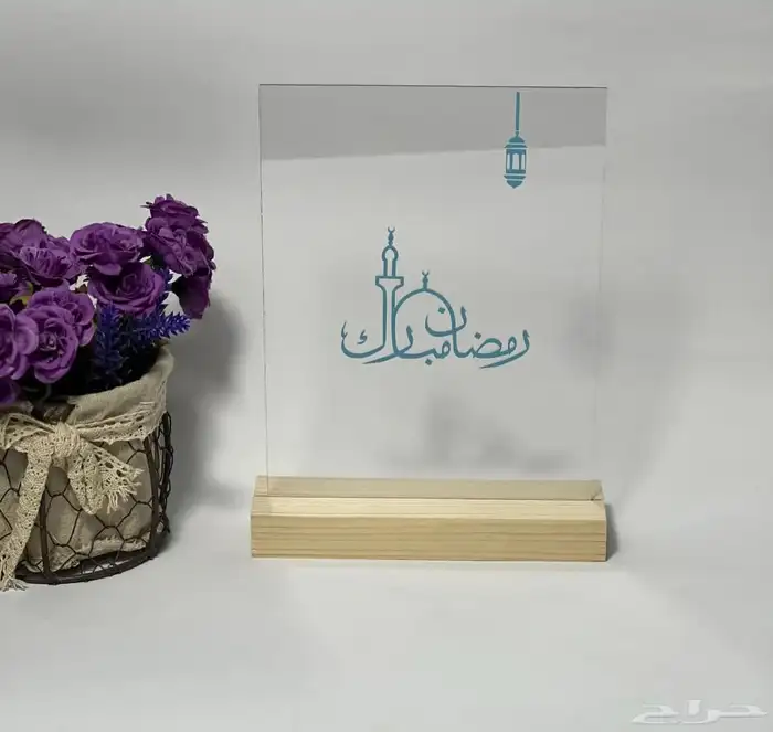 استاند اكريلك لوحة عقد قران لوحة اكريلك 14