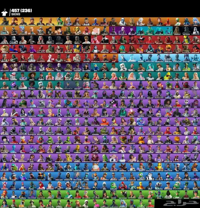 حساب فورت للبيع 0