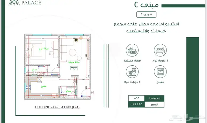 شقق تمليك في درب الحرمين للسكن والاستثمار ويوجد استدوهات 30