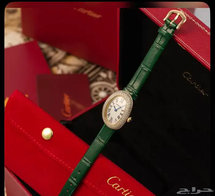 Cartier Baignoire ساعة كارتير كلاسيك نسائي 4