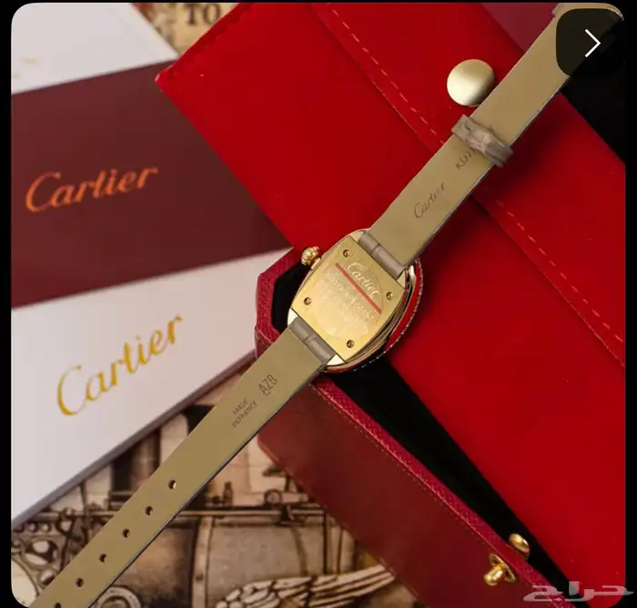 Cartier Baignoire ساعة كارتير كلاسيك نسائي 3