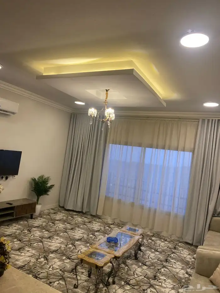 شقة مؤثثة وشاليهات للإيجار قرية ال عمران ببلقرن 7