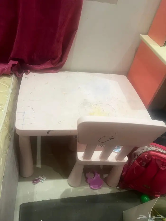 غرفة نوم بنات واثاث للبيع 7