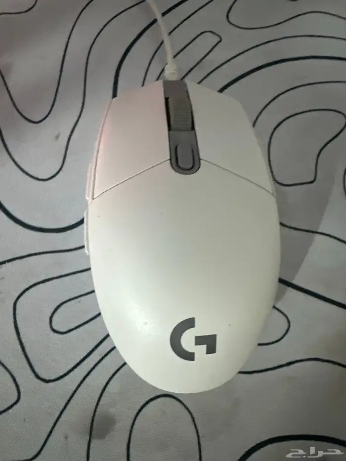 كيبورد redragon k552 ابيض   ماوس g203 ابيض حالته سليمه 4