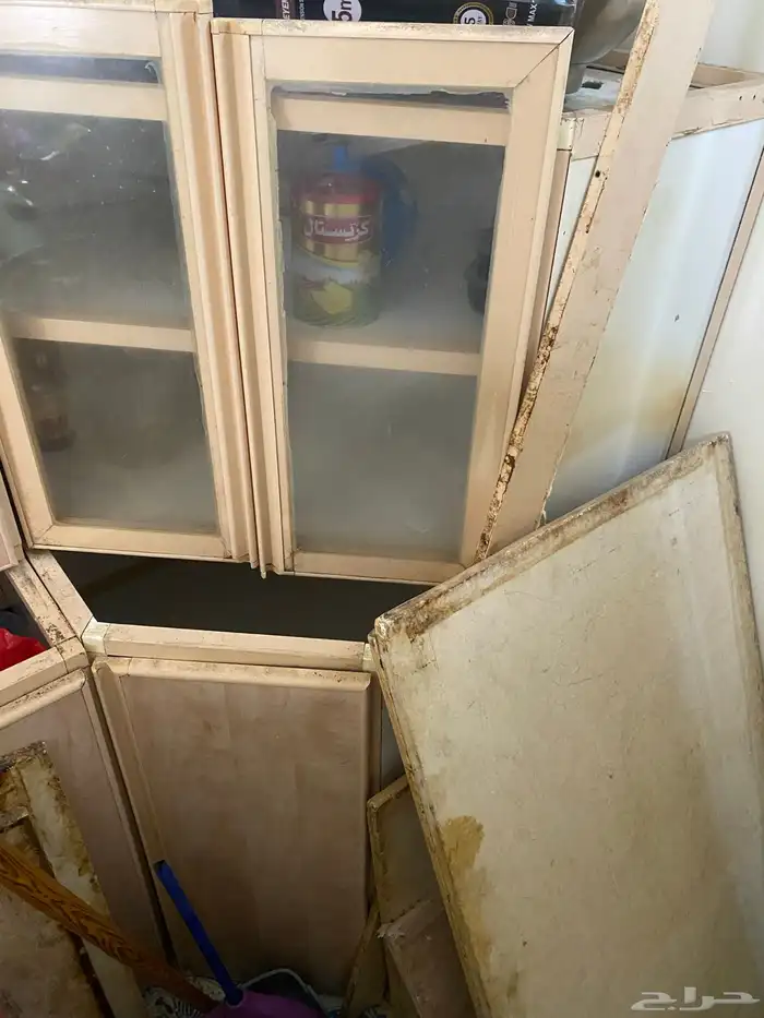 دولاب مطبخ كبير بحاله جيده 7