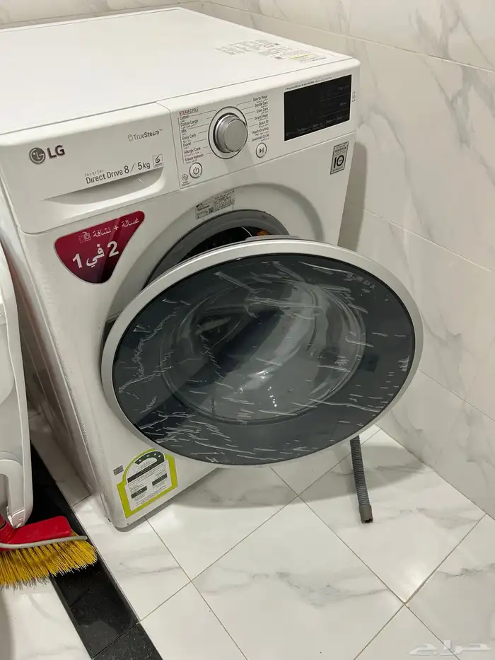 غسالة ملابس LG 8 5 kg automatic 0