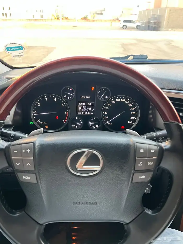 للبيع جيب لكزس شد وكالته سعودي DD 2013 55