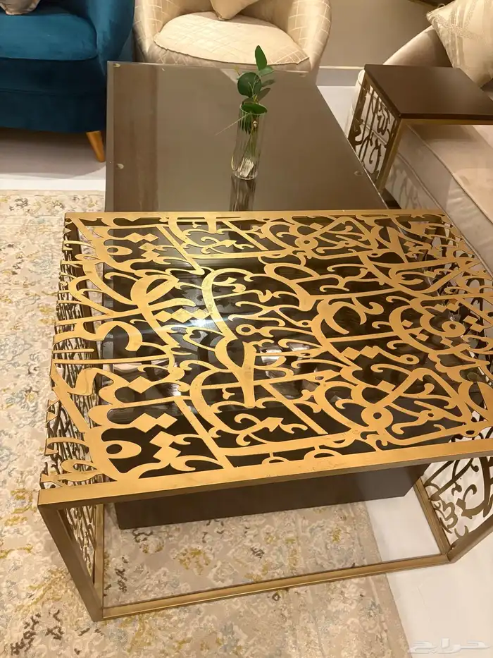 طاولات خشب طاوله وسط وست خدمة 8