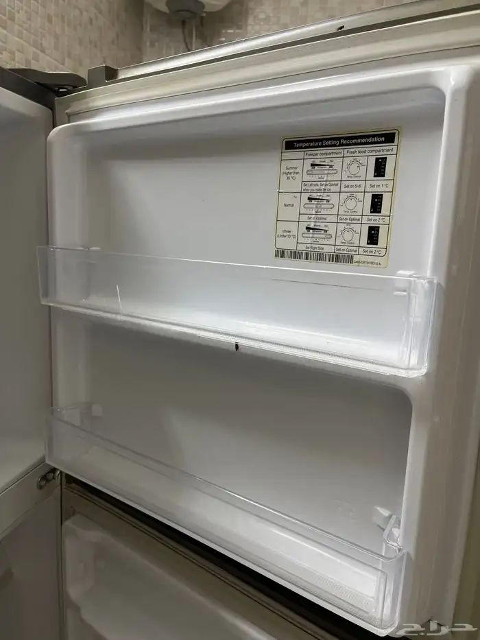 ثلاجه نضيف مافيه ولا شي تبريد قوي ثلج 1