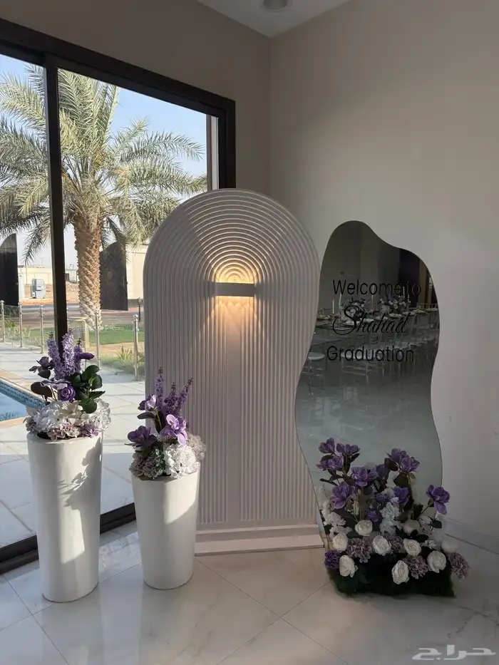 مداخل استقبال طاولات استقبال 5