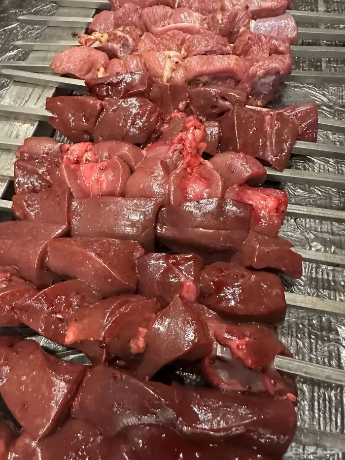 مشويات مشاوي معلم دوار السعادة شوي خارجي 1