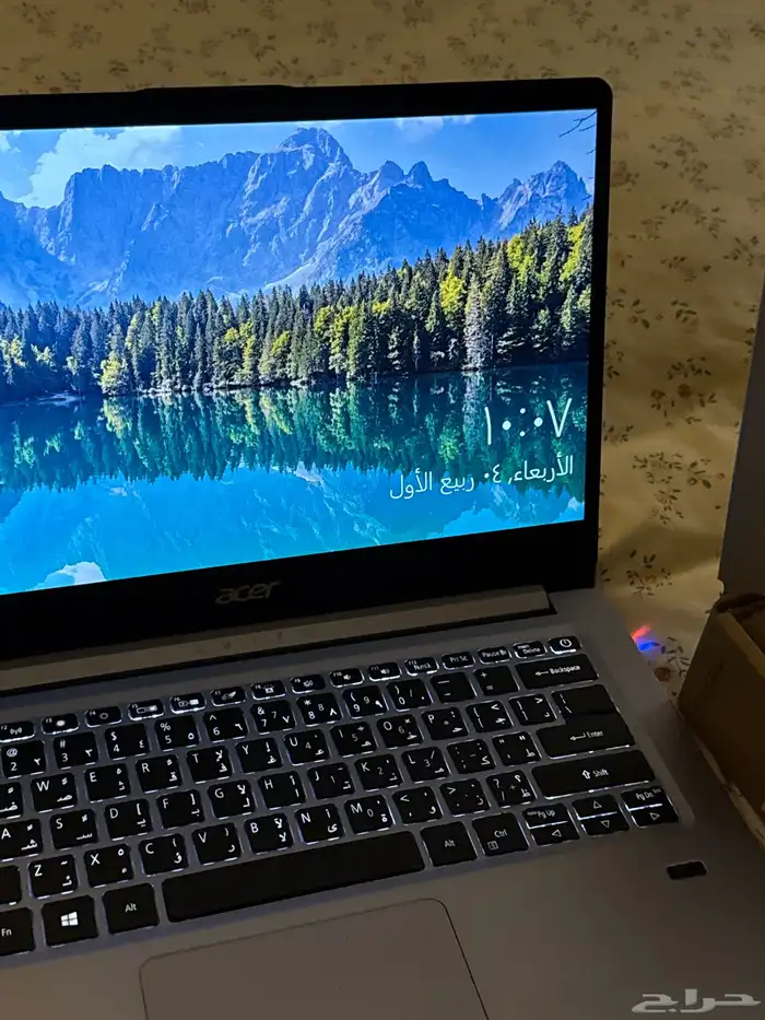لابتوب acer نظيف استخدام اقل من سنه مع وجود جميع الملحقات 3