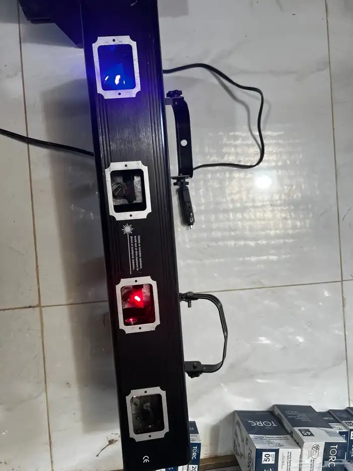 ليزر 4 عدسات 7 الوان 0