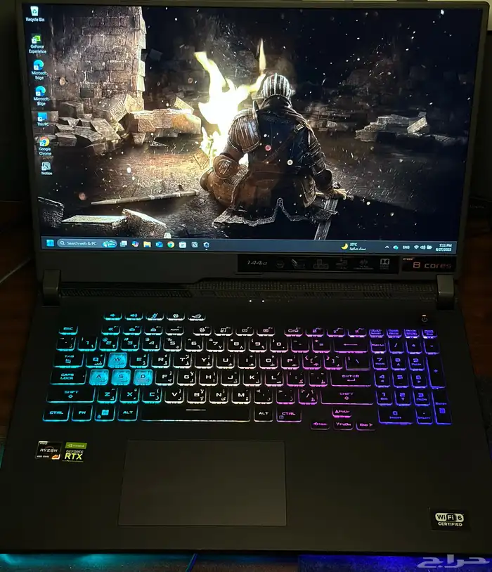 لابتوب ASUS ROG Strix G17 للألعاب  أداء قوي وشاشة كبيرة 2