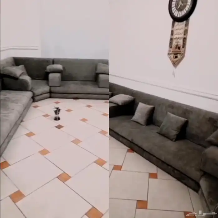 اثاث سرير كنب ارضي و ثلاجتين 0