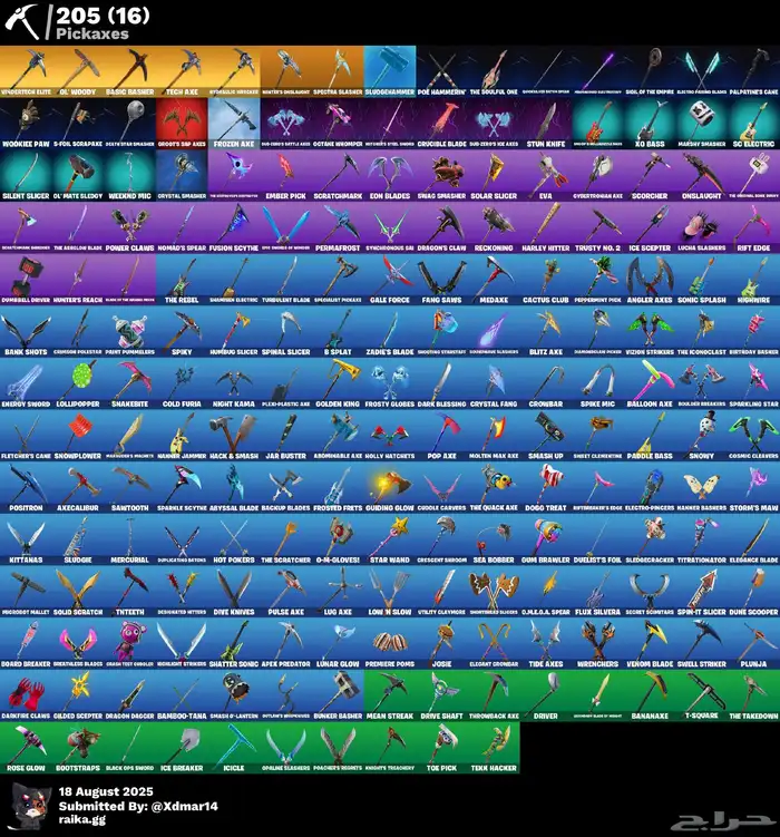 حساب فورت نايت ناددر 4