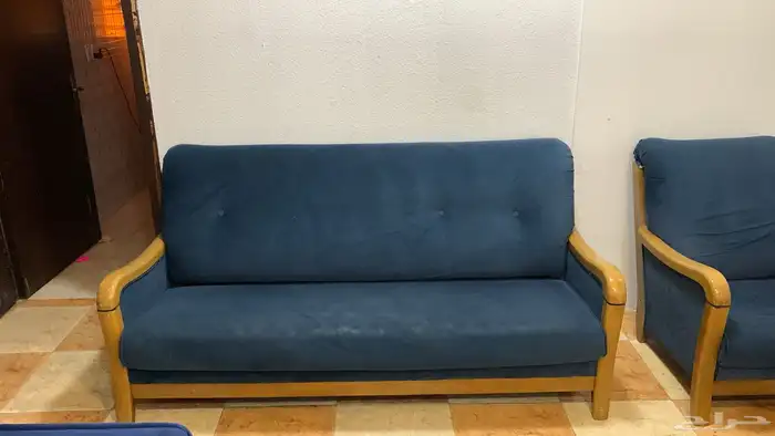 كنب للبيع 3 قطع 2