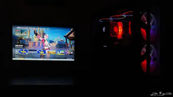 بي سي قيمنق وشاشه RTX3070 CX3 6