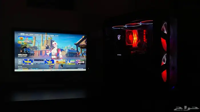 بي سي قيمنق وشاشه RTX3070 CX3 5