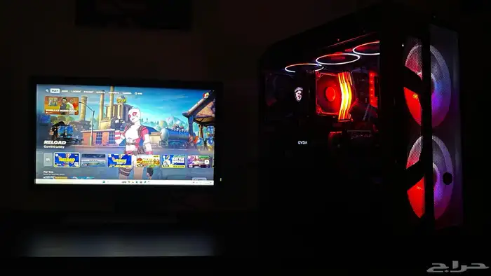 بي سي قيمنق وشاشه RTX3070 CX3 0