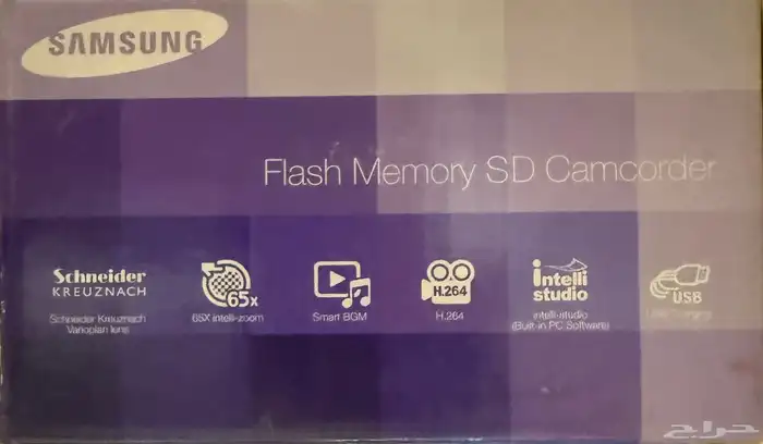 للبيع  كاميرا سامسونج SMX-F50SP AAW مستخدمة بحالة ممتازة 5