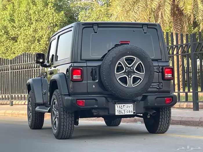 جيب رانجلر 2020 سبورت بلس ربع نظيف جدا بحال الوكاله 6