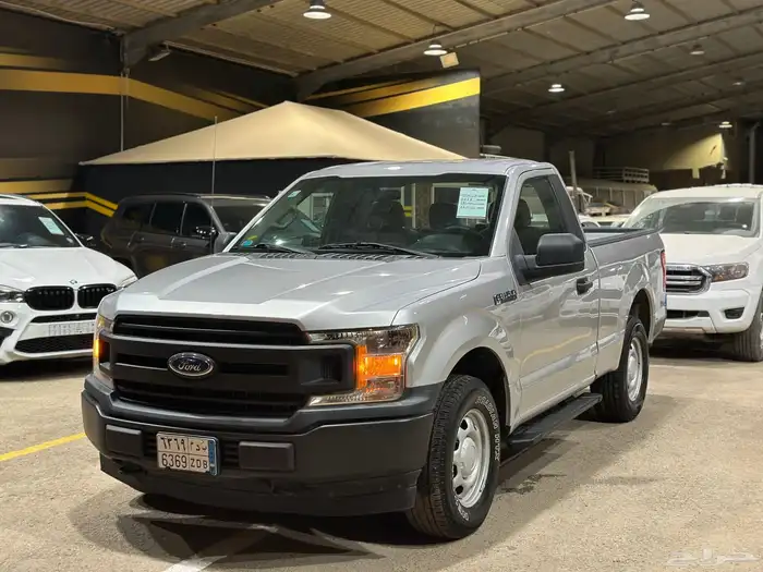 فورد F150 بدون دبل 2018 ممشى قليل130 الف تشيكات وكاله 0